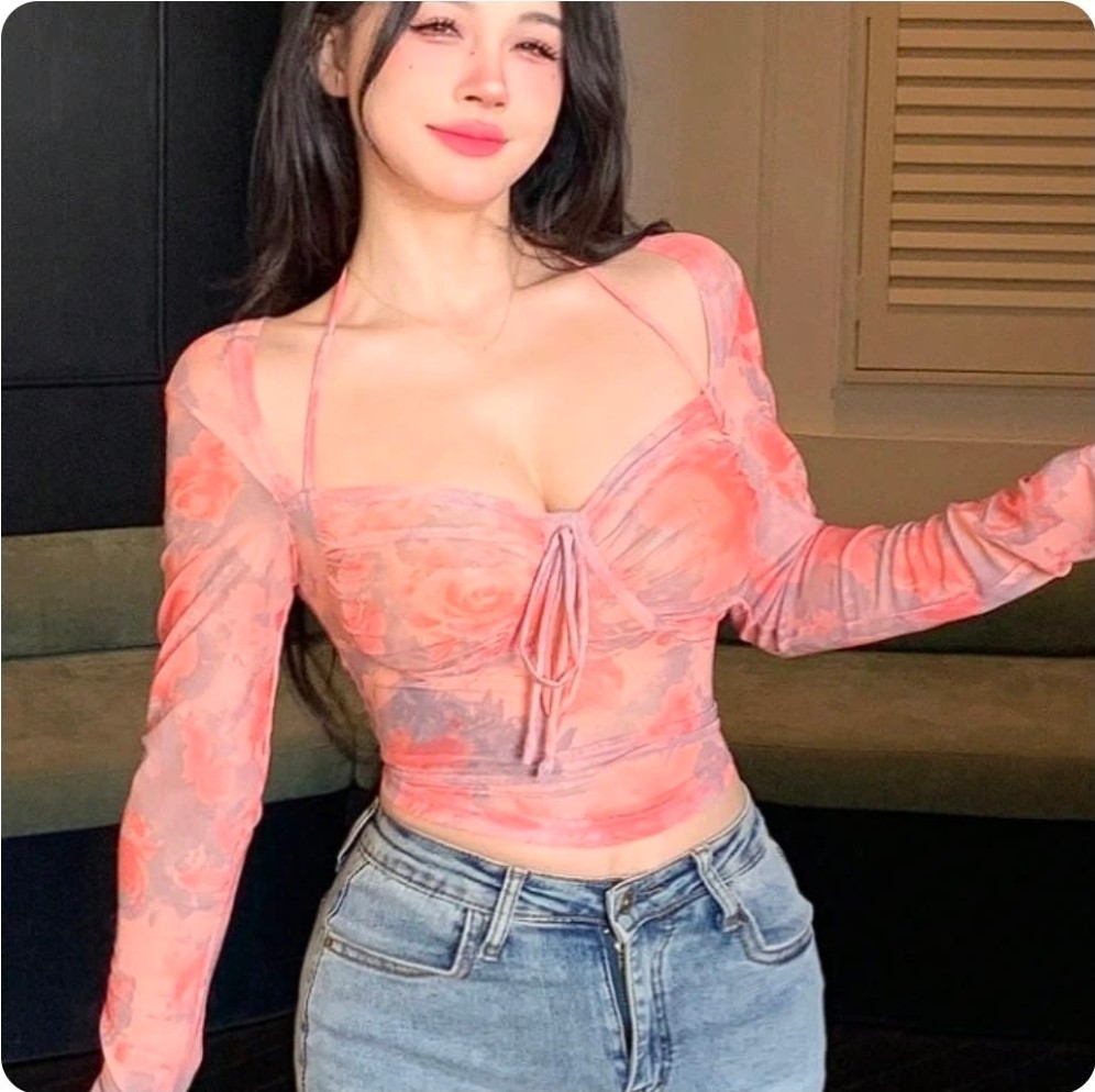 XL - BLUSA CORAL