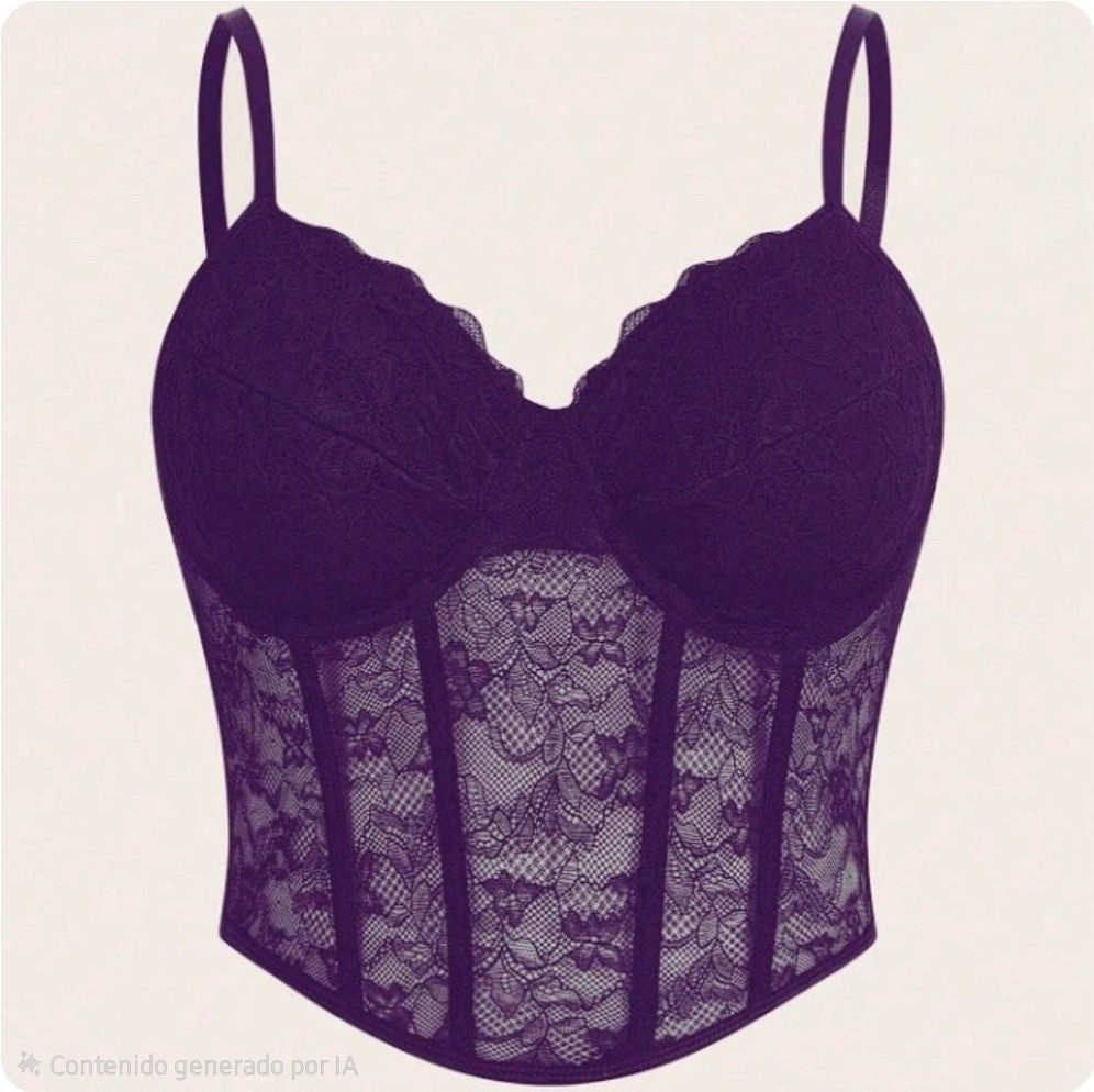 1XL - CORSET MORADO