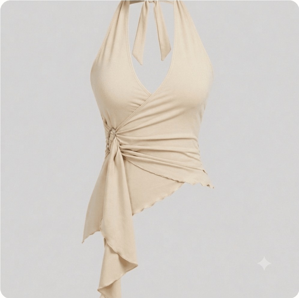 L - BLUSA BEIGE