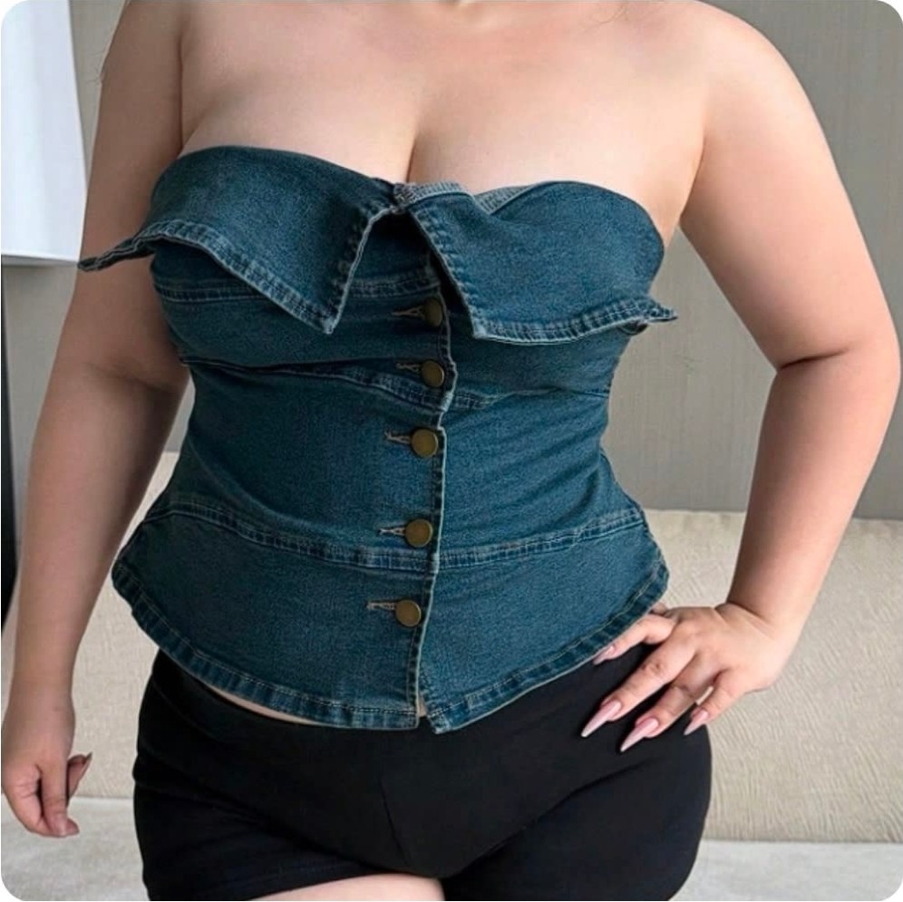 2XL - STRAPLESS JEAN