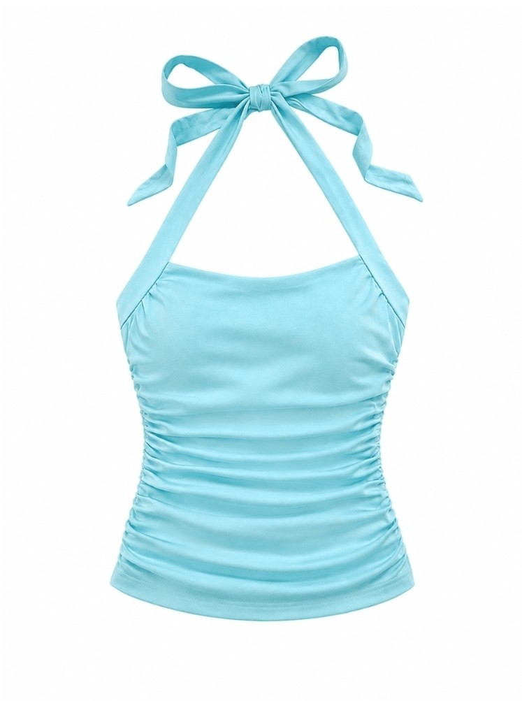 L - BLUSA TIRANTES CELESTE