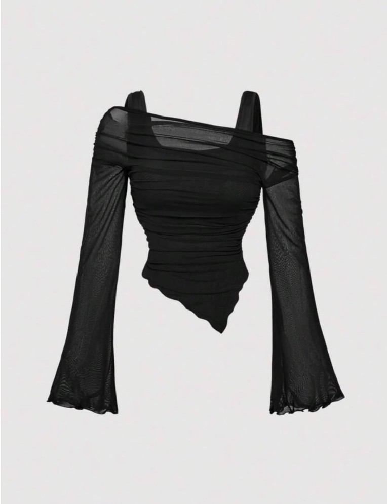 XL - BLUSA NEGRA DÚO
