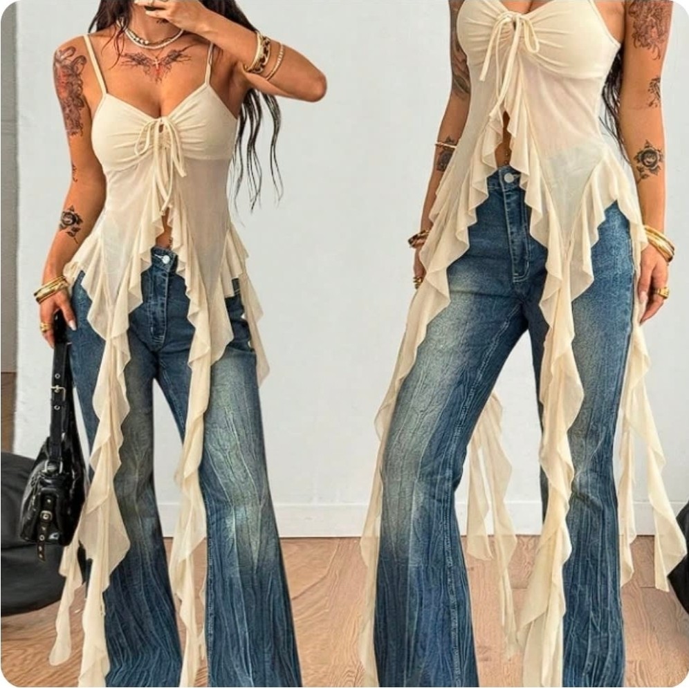 XL - BLUSA COLGANTE