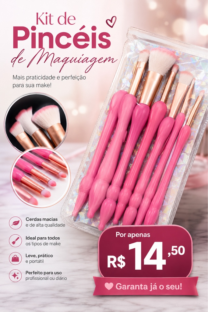 Kit pincel make