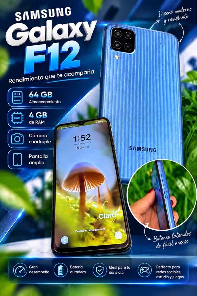 celular usado samsung F12