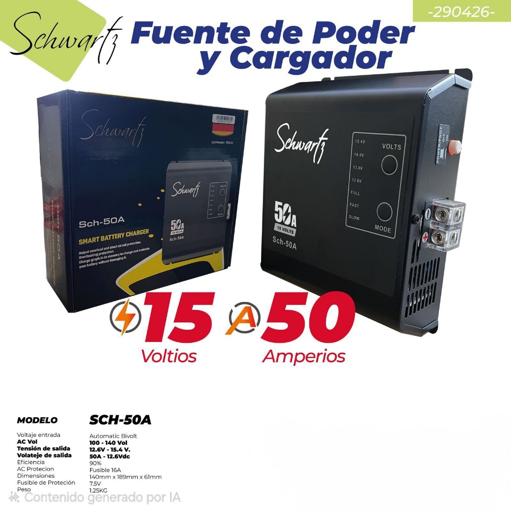 FUENTE DE PODER Y CARGADOR