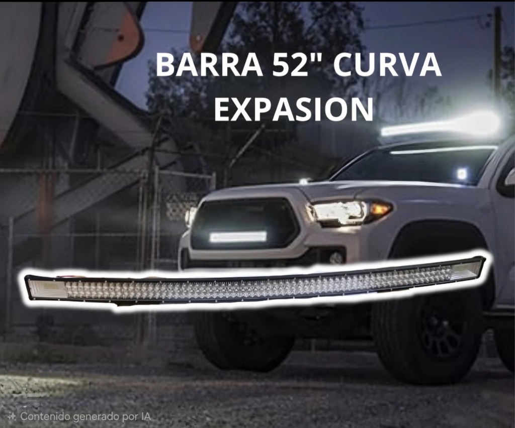 BARRA LET DE 52" CURVA DE EXPANSIÓN