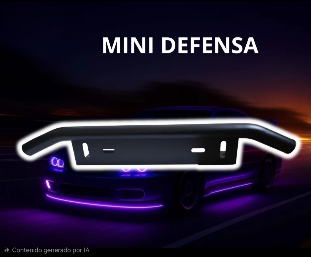 MINI DEFENSA Y BASE PARA LUCES LET