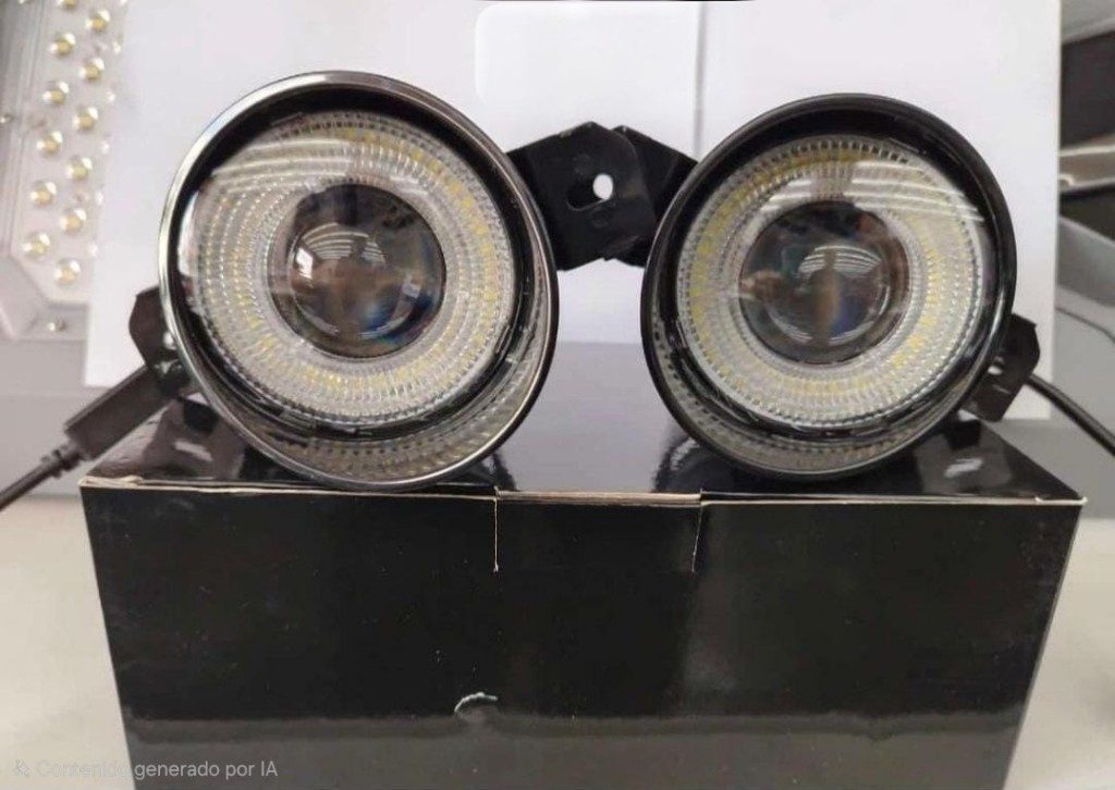 FAROS LED ANTINIEBLA CON OJO DE ANGEL