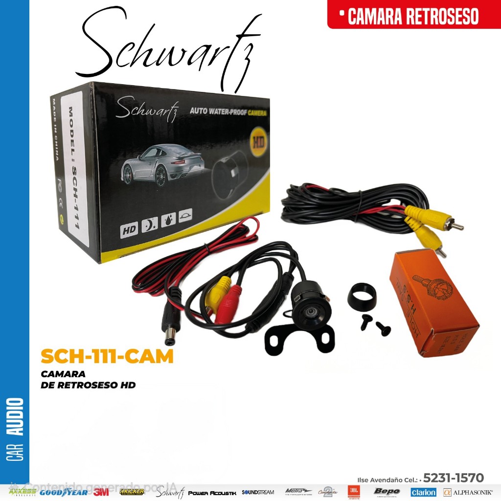 CAMARAS DE RETROCESO PARA CARRO