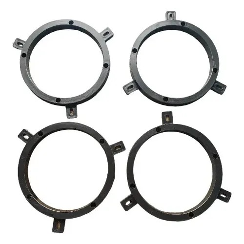 ALZAS PARA MEDIOS DE 6.5" DE PLASTICO