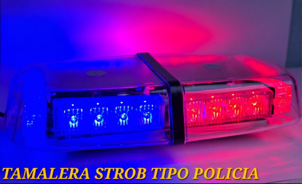 TAMALERA STROB TIPO POLICIA