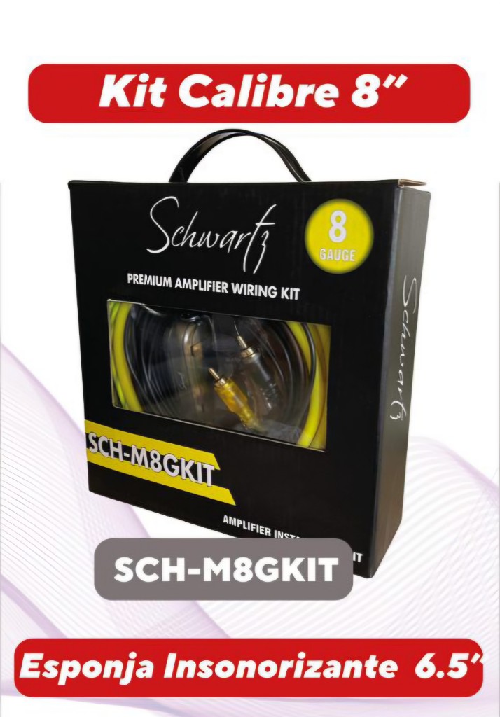 KIT DE INSTALACIÓN SCHUART CALIBRE 8
