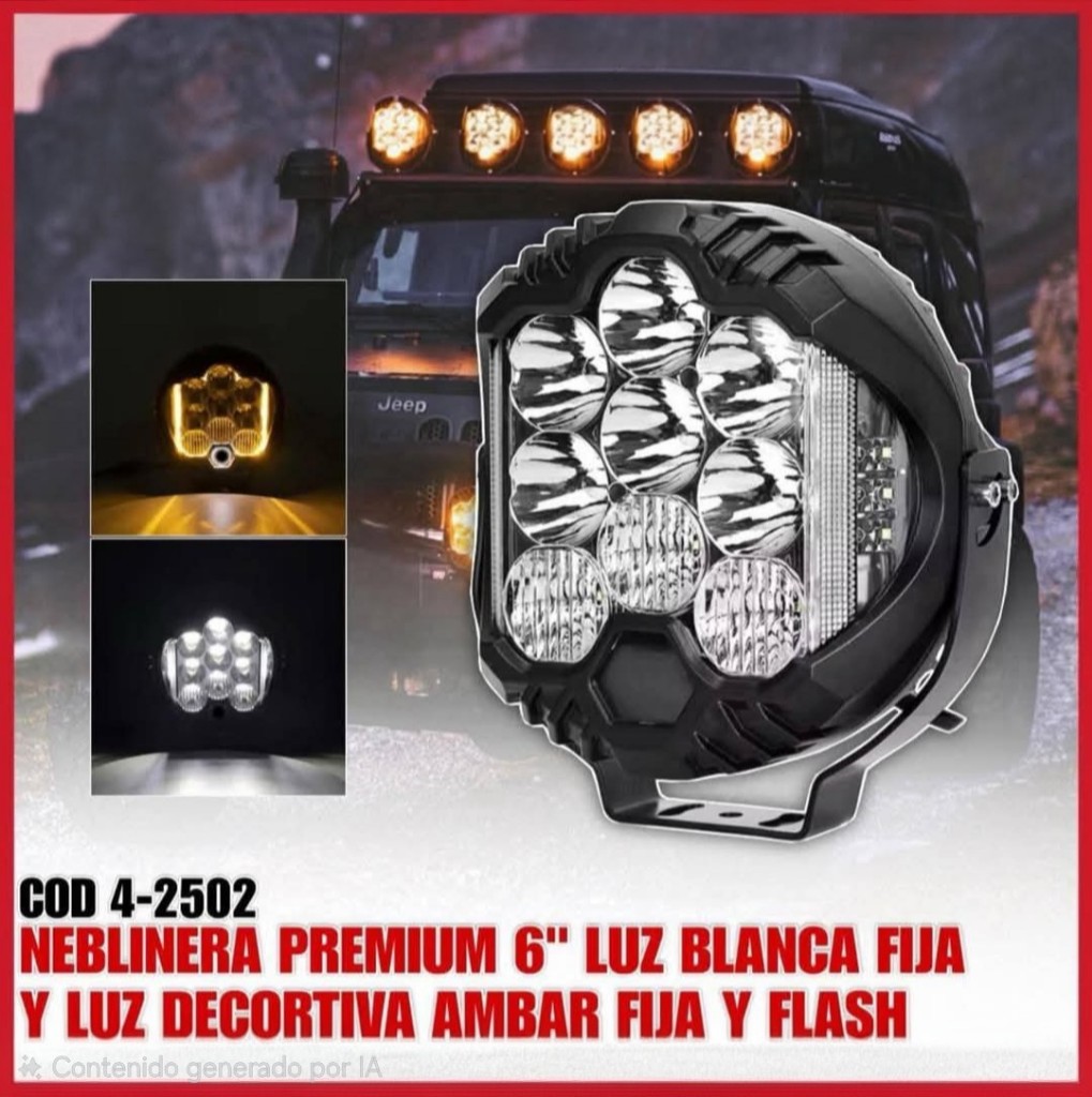 NEBLINERA LED REDONDA DE ALTA GAMA