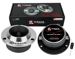 TWEETER T/BALA NEGRO 25RMS KRACK AUDIO PAR