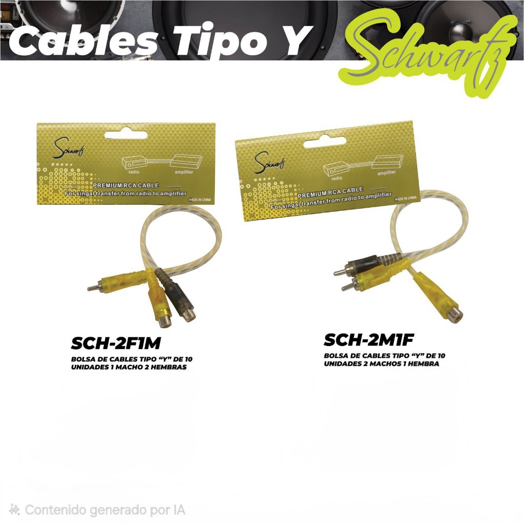CABLES TIPO Y EMBRA Y MACHO