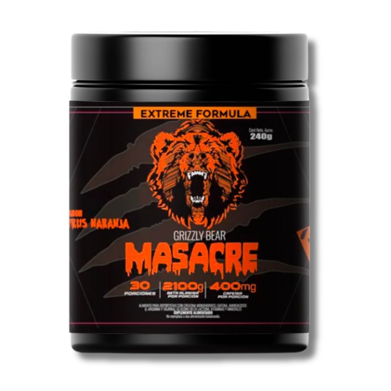 Grizzly Bear Masacre naranja