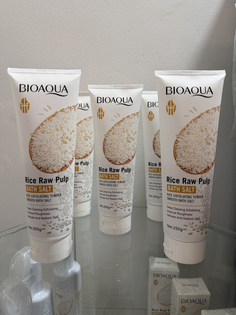 Exfoliante de arroz