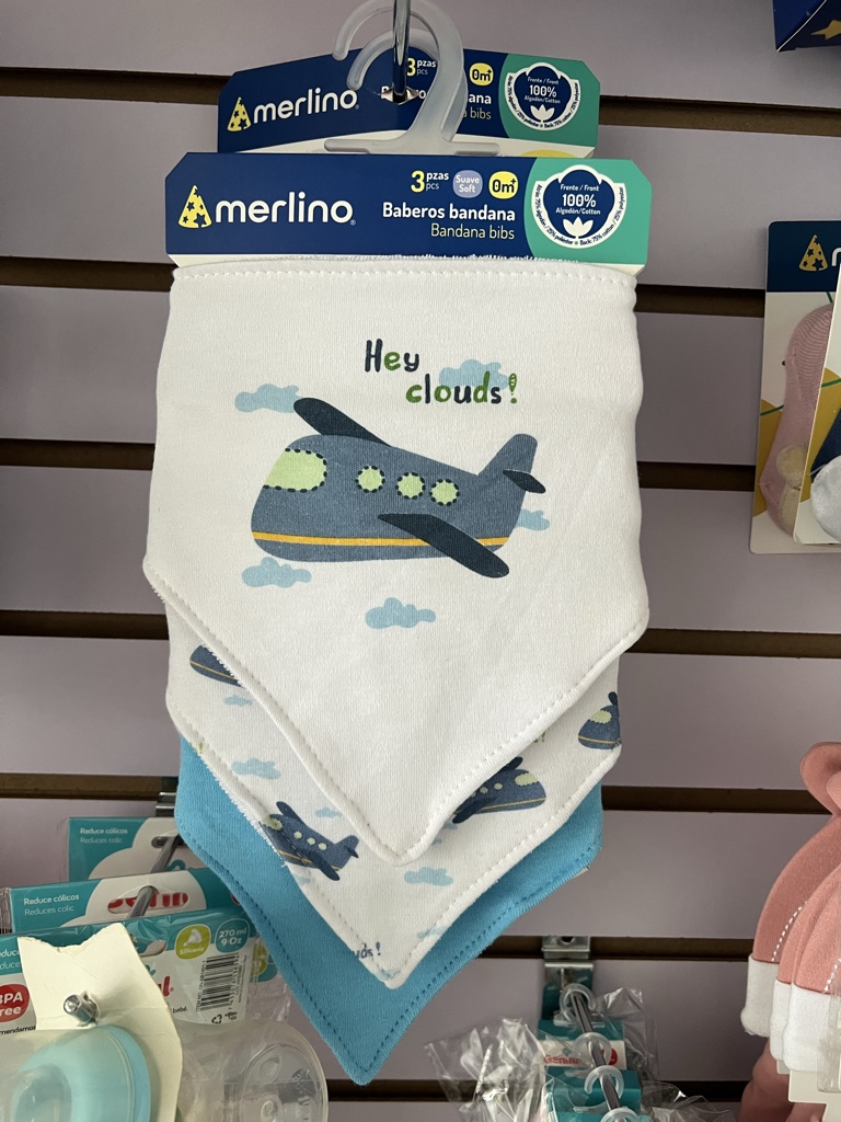 Baberos bandana MERLINO