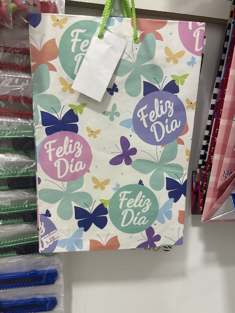 bolsa de regalo papel