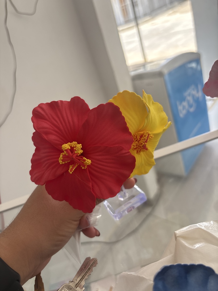 Ganchos flor grande