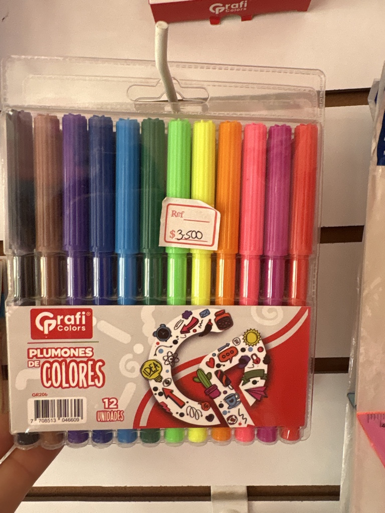 plumones grafi color