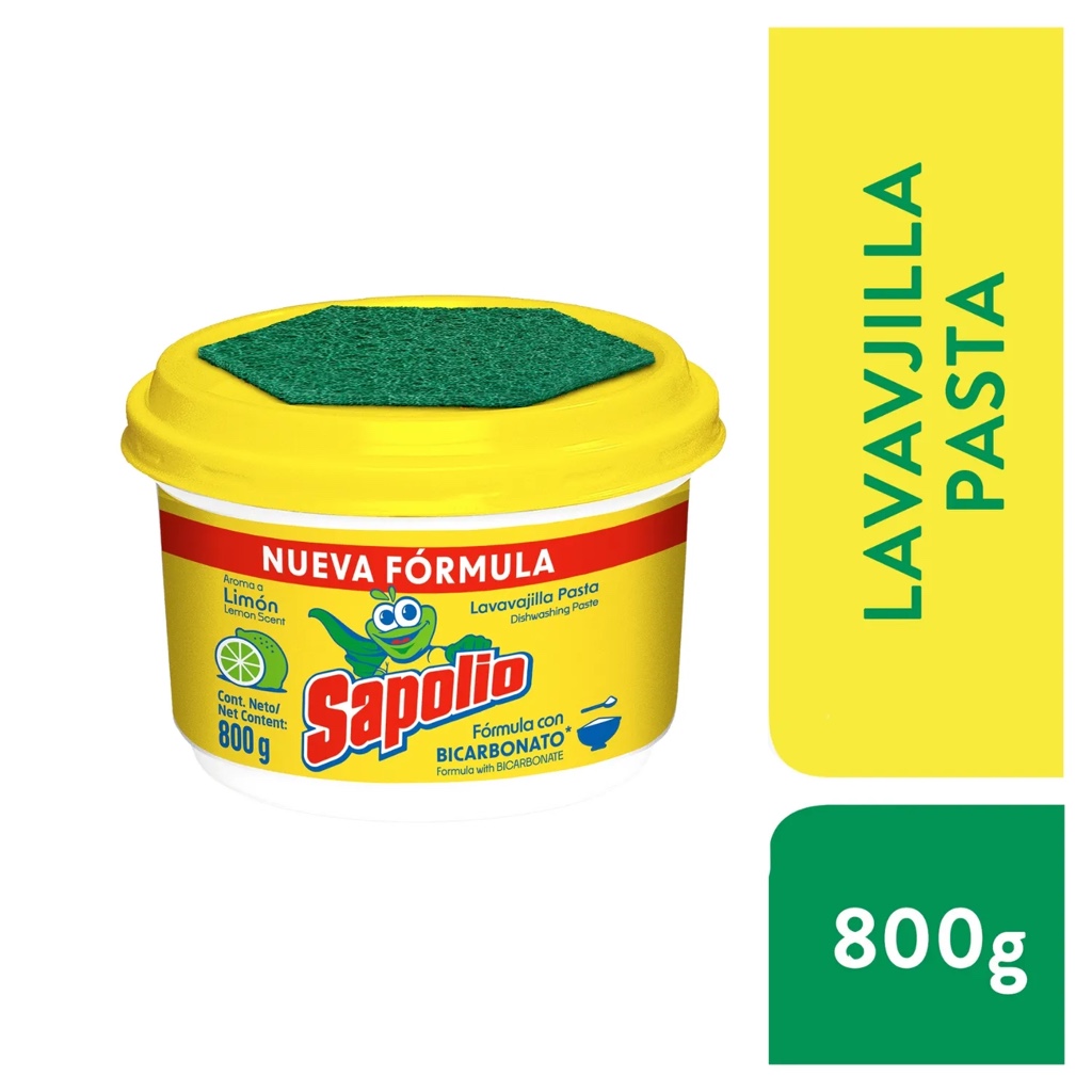 Lavavajilla pasta 800g Sapolio