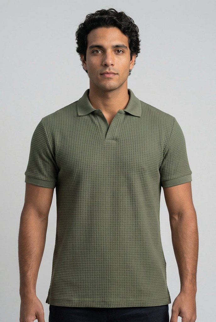 Polo verde oliva