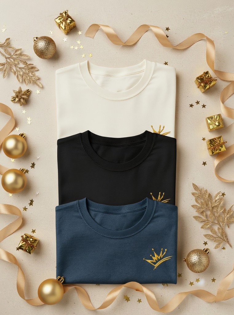 Kit Camiseta basica blanca