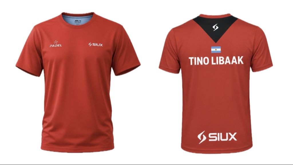 Remera de padel Tino Libaak