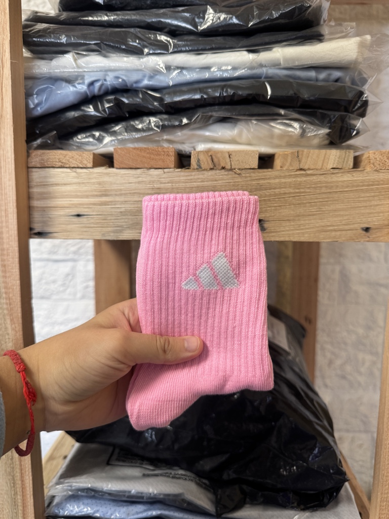 Media 1/4 Adidas rosa