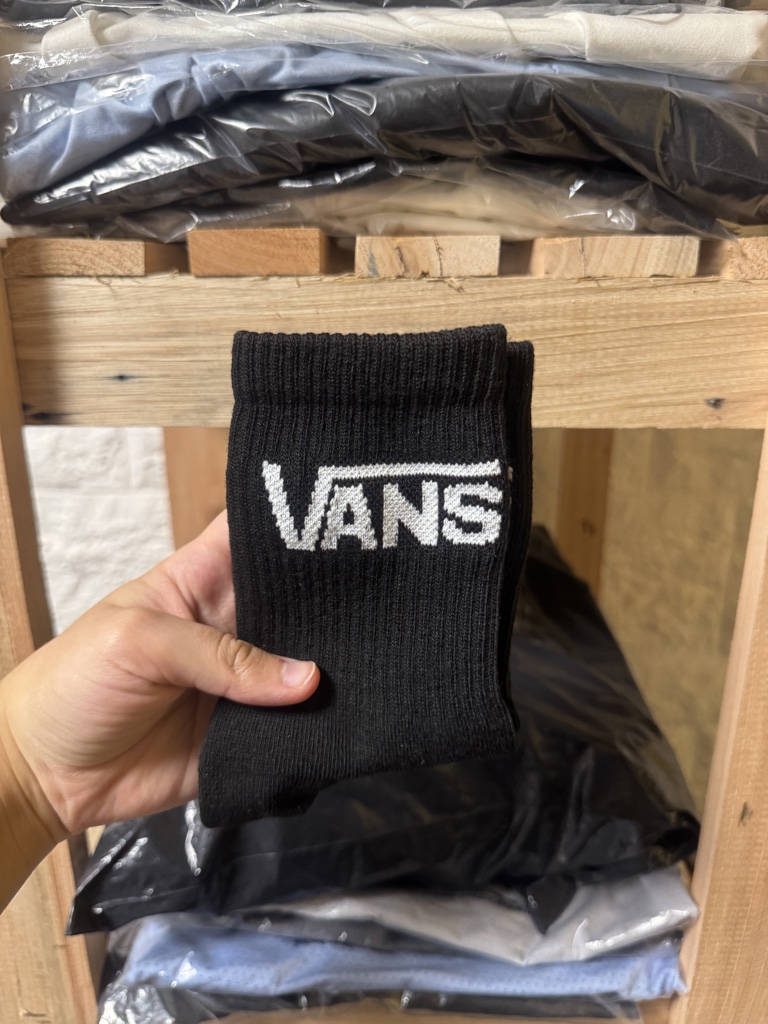 Media 3/4 Vans clasica negra