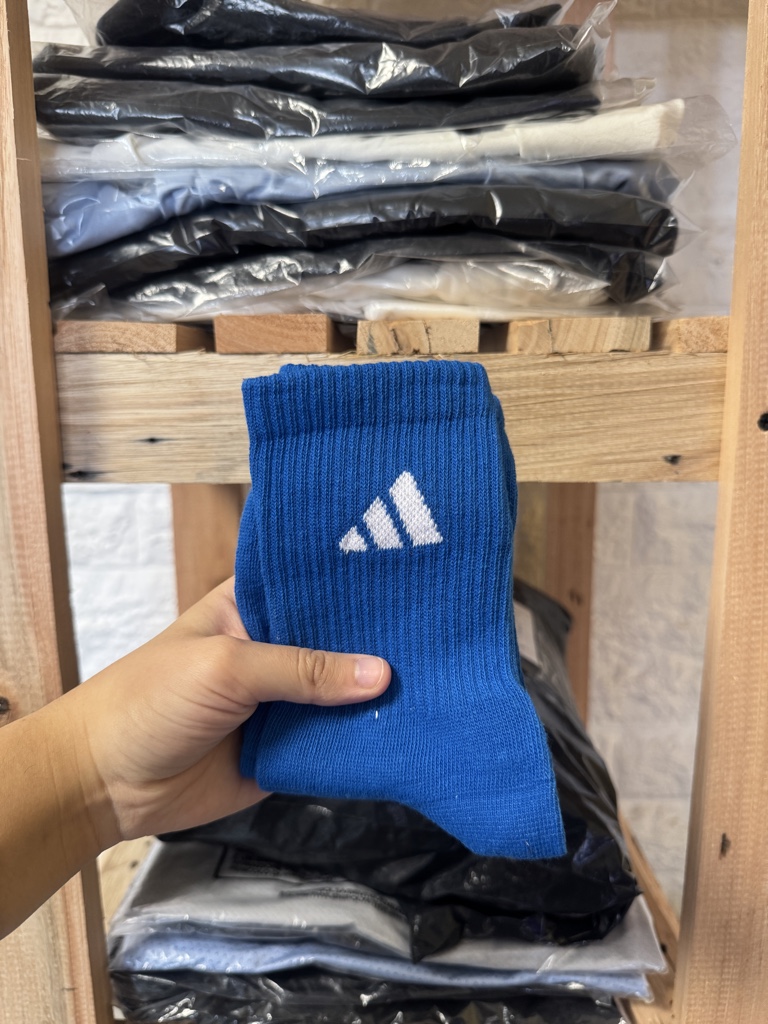 Media 3/4 Adidas azules