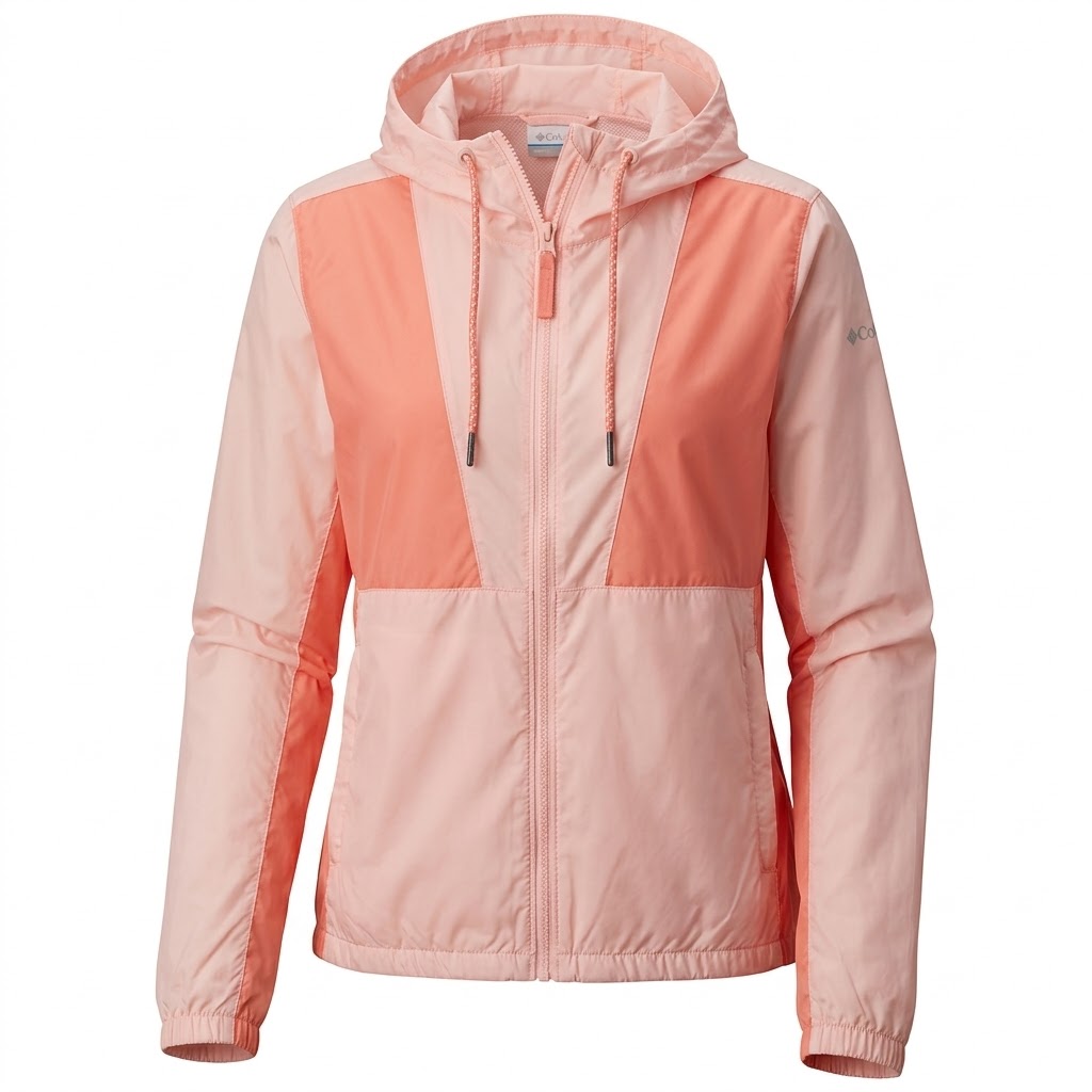 COLUMBIA - CORTAVIENTO SALMON T:L