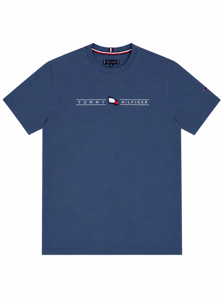 Camiseta tommy hilfiger azul turno