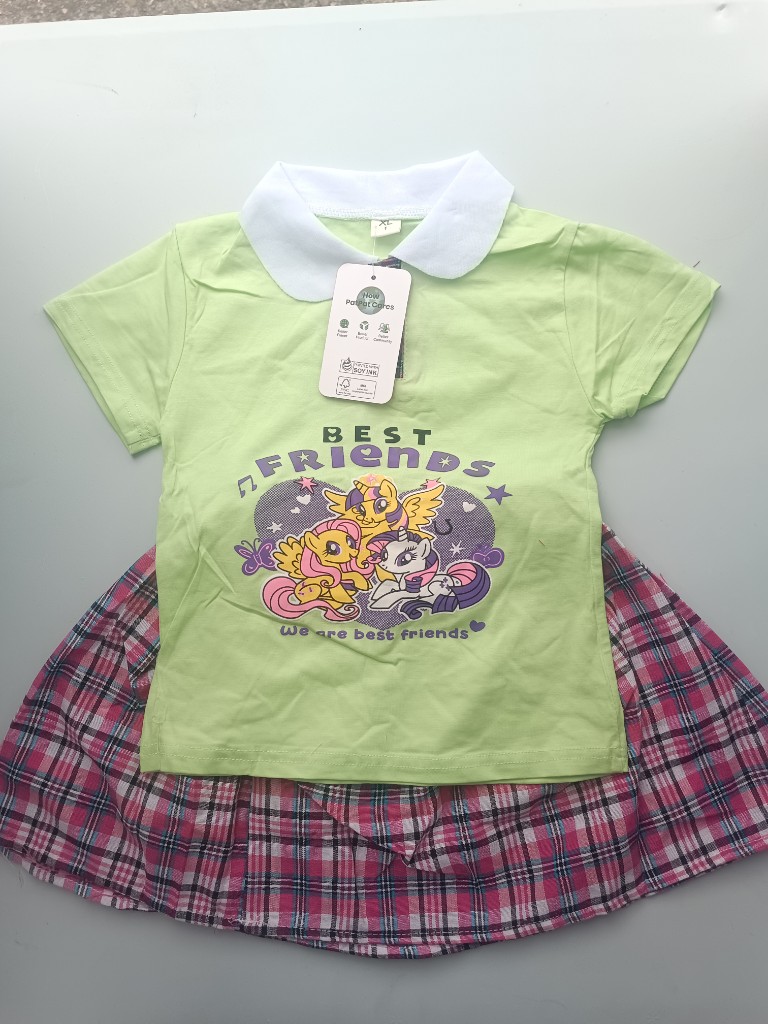 Conjunto niña verde Best Friends