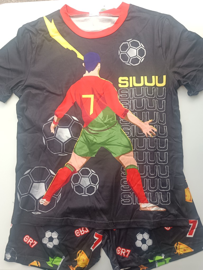 Conjunto CR7 negro