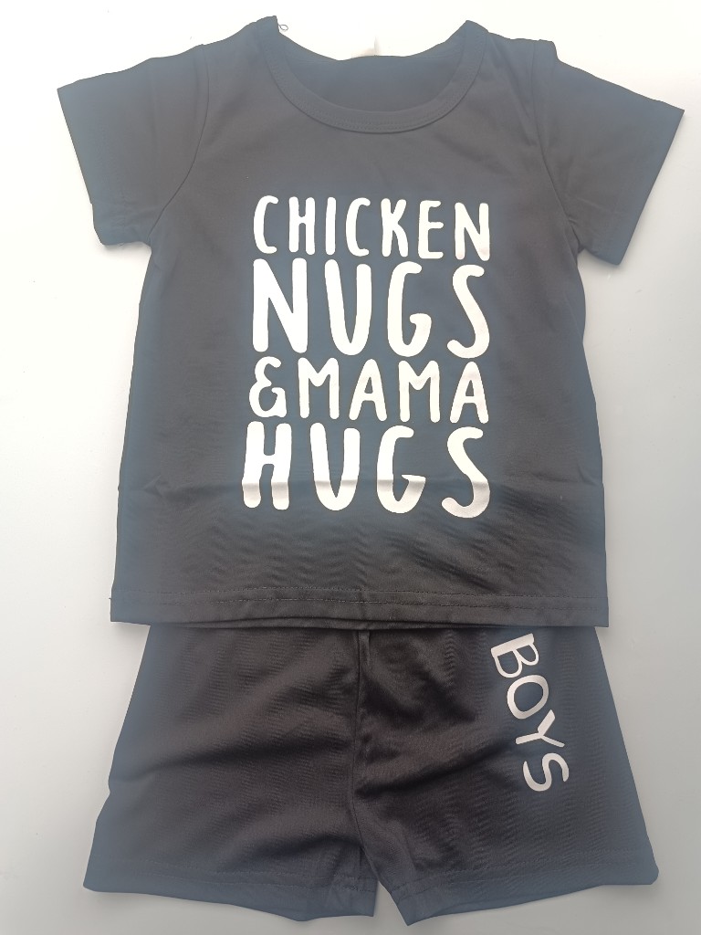 Conjunto infantil negro Boys