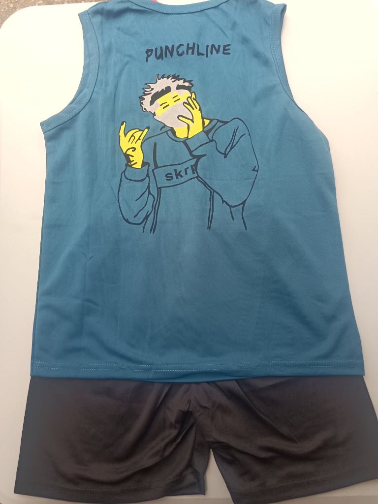 Punchline conjunto deportivo azul