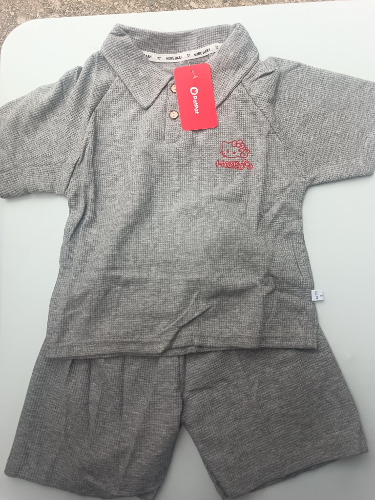 Home Baby conjunto gris Hello Kitty