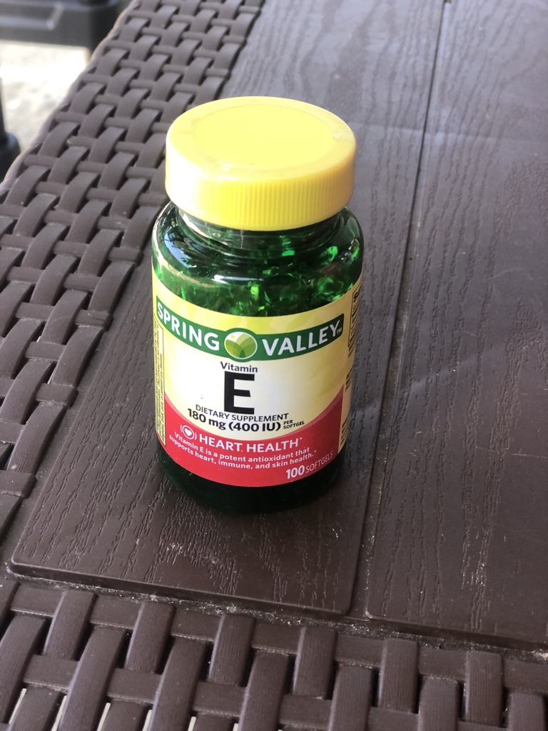 Suplemento y Vitamina E