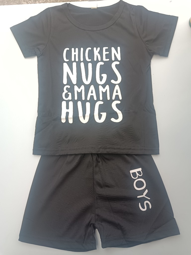 Conjunto negro infantil Boys