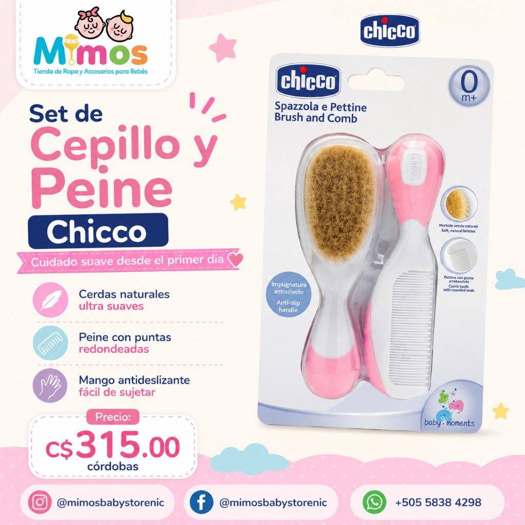 Set de peine y cepillo