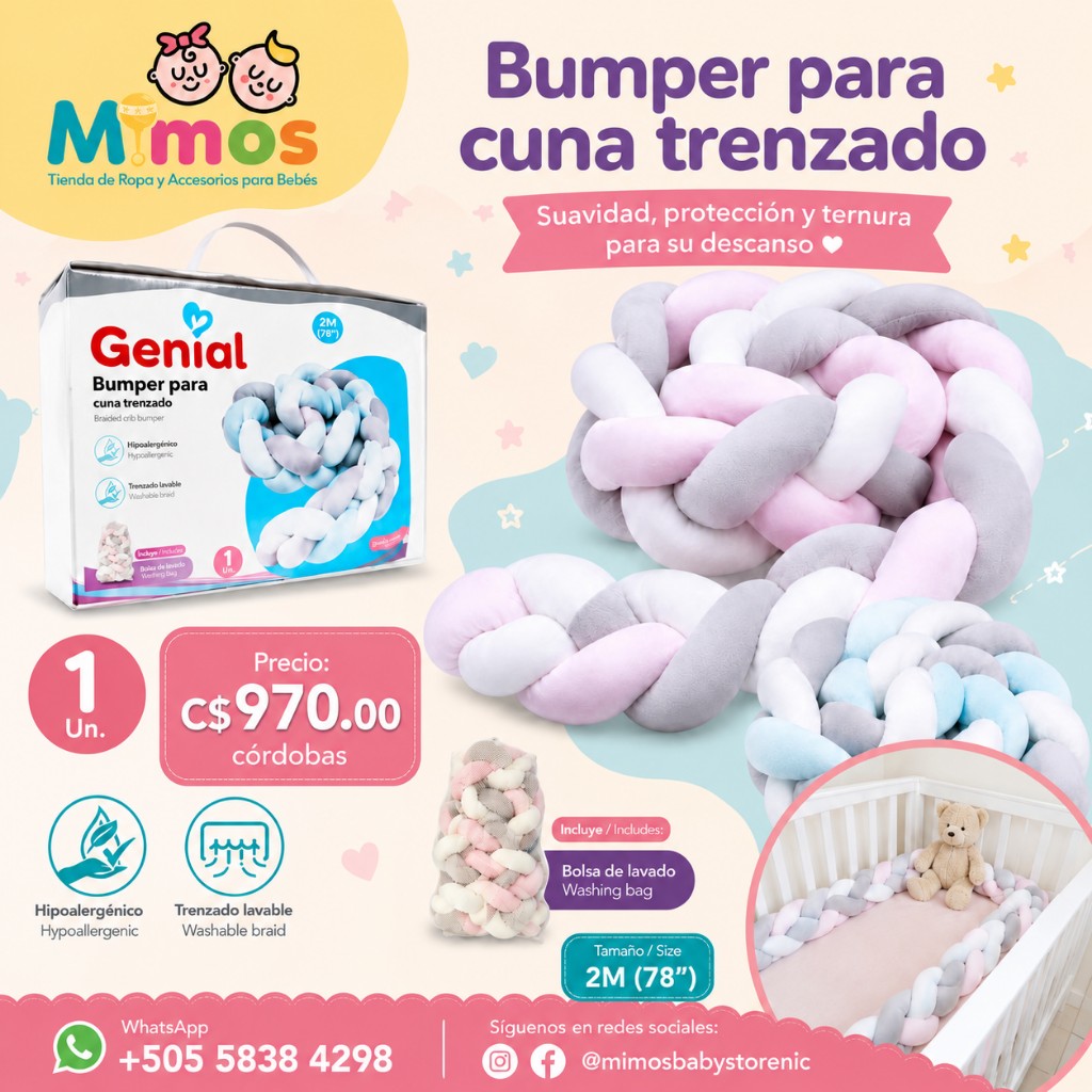 Bumper Trenzado ®Genial