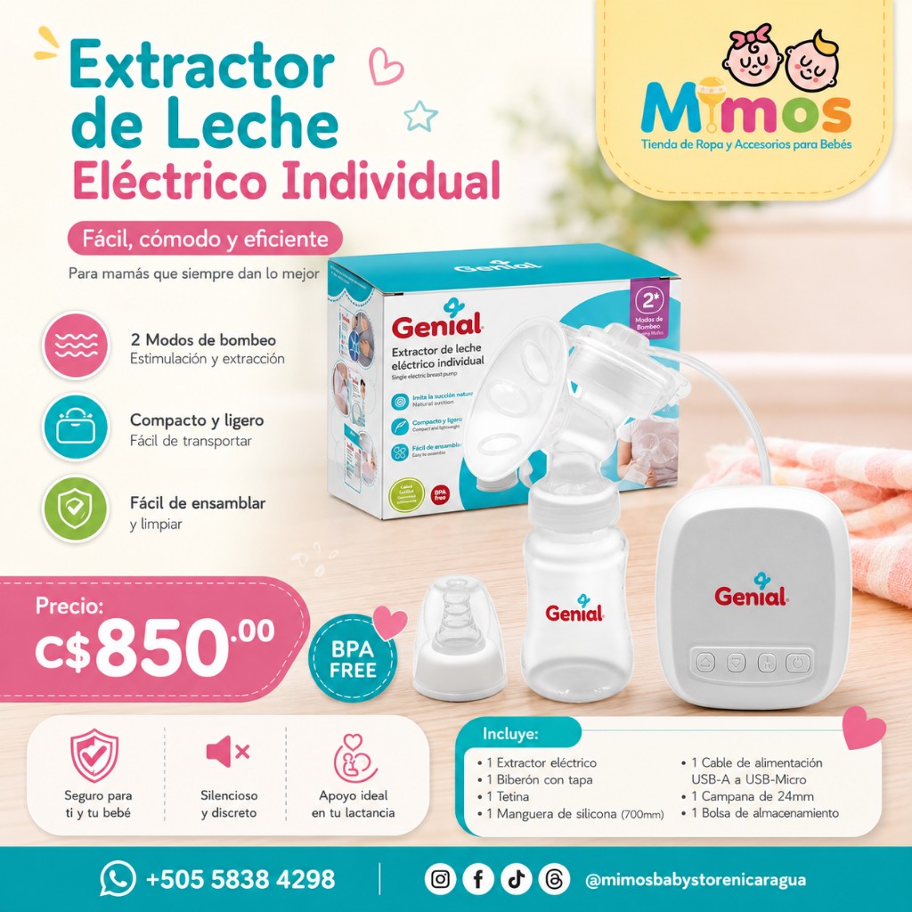 Extractor Eléctrico 1 Pecho Genial®