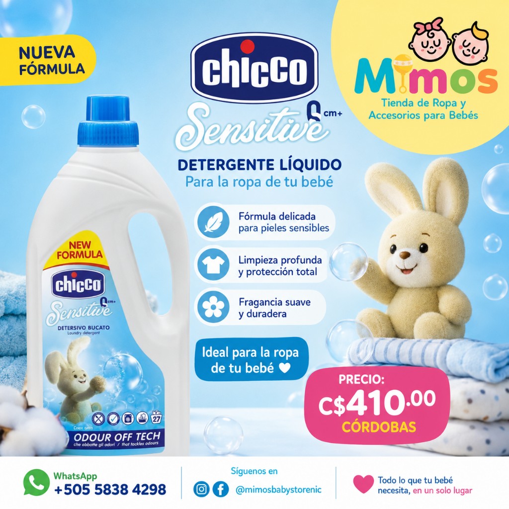 Detergente liquido para Ropa