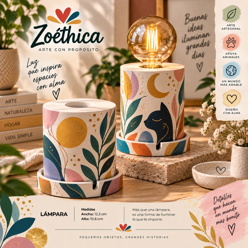 Zoéthica lámpara decorativa