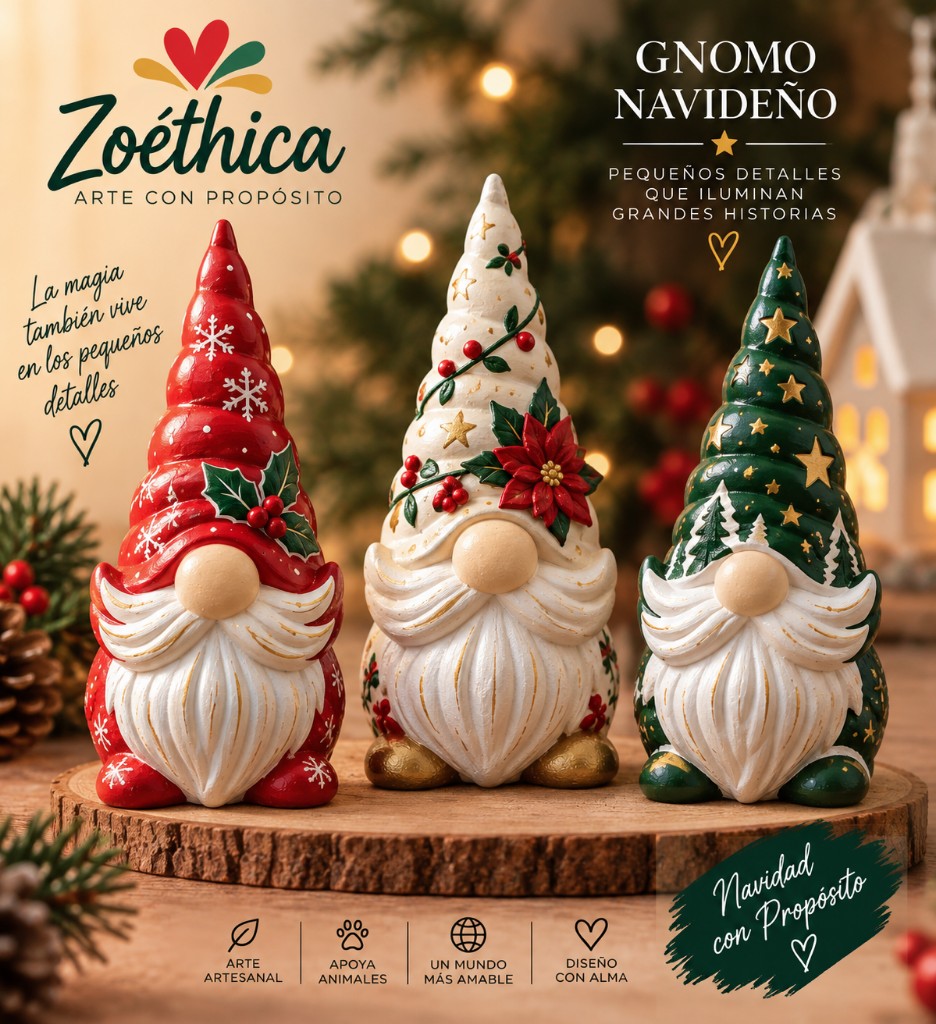 Zoethica Gnomo navideño
