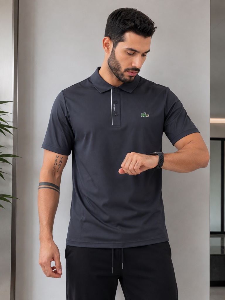 Camiseta importada lacoste seda hielo