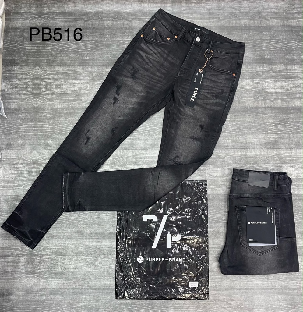 Jean purple negro